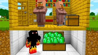 Cómo Robar Esmeraldas de los Aldeanos en Minecraft