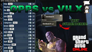 OPPS vs VILX (Crew war) THEY SURRENDERED!