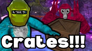 I played crates and many more mini-games in Gorilla Tag