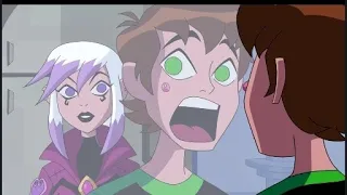 Fantasmático teletransporta Encantriz para o banheiro de Ben DUBLADO HD| Ben 10 Omniverse