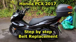 Honda PCX 125 - Step by step belt replacement