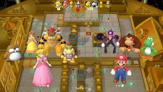 Super Mario Party Partner Party #365 Tantalizing Tower Toys Peach & Mario vs Koopa & Dry Bones