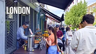 Most Expensive Streets of London | Notting Hill, Portobello Market | London Walking Tour 4K