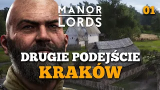 Drugie podejście - Kraków (01) Zagrajmy w Manor Lords (GAMEPLAY PL)