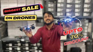 Biggest SALE on Drones🚨New Brushless Drones | Drones With New Features | Biggest Price Drop