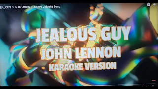 JEALOUS GUY/JOHN LENNON/HD Videoke Song/Edited Footage/Music Video #karaokesongs #newmusic #viral