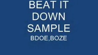 BEAT IT DOWN SAMPLE.wmv