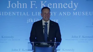 An Taoiseach Leo Varadkar, T.D. visits the JFK Presidential Library Full Show