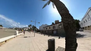 Crazy Virtual Cycling Burning Workout Coast Road Spain