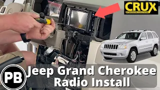 2005 - 2010 Jeep Grand Cherokee Radio Install