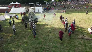 Historický festival Mrač - Bitva z husitských válek - DRON