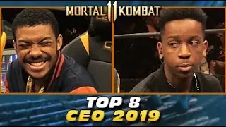 MK11 - CEO 2019 - TOP 8 feat. A Foxy Grampa, SonicFox, SylverRye, Dragon