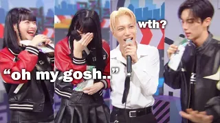 Eunchae *almost died laughing* at Chaemin's dance moves (feat. Kai being speechless)