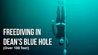 Setting a Bahamian Freediving Record | Dean's Blue Hole | VB2021