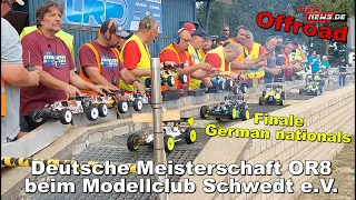 German nationals nitro 1/8 buggy 2022 - great fight between Kilic brothers, Max Hesse at MC Schwedt