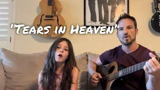 Daddy/daughter - TEARS IN HEAVEN - Eric Clapton Acoustic Cover