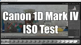 CANON 1D Mark IV ISO Test - старый КэнОНЬ хайлайтсов не испортит! А с тенями осторожнее.