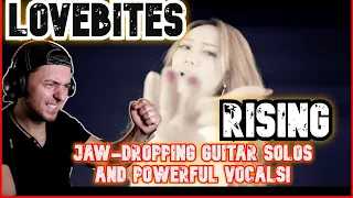 Professional Welder Reacts to LOVEBITES - Rising | Jaw-Dropping Guitar Solos and Powerful Vocals!