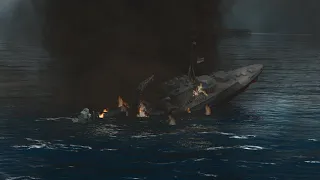 Atlantic Fleet - Queen Elizabeth vs Bismarck