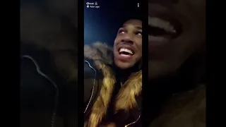 Anthony Joshua Freestyle dissing Tyson Fury , Deontay Wilder and Dillian Whyte