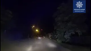 В Запорожье с погоней задержали пьяного водителя