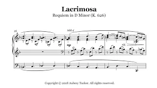 Organ: Lacrimosa from Requiem in D minor (K. 626) - W. A. Mozart