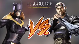 Injustice Gods Among Us - Batgirl Vs. Zod (Hard) Walkthrough | RozZ99