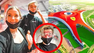 IN DE SNELSTE ACHTBAAN TER WERELD! FERRARI PRETPARK IS GEWELDIG!😍🏎