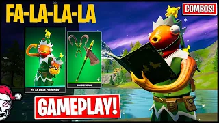 FA-LA-LA-LA FISHSTICK Gameplay + Combos! Before You Buy (Fortnite Battle Royale)