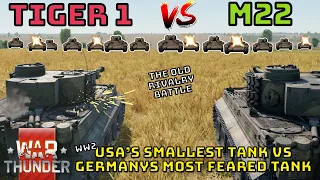 TIGER 1 VS M22 - How Many Does It Take? - WAR THUNDER