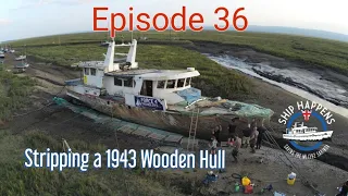 Ep 36 - Stripping and Painting A WW2 Boat