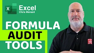 Excel - Using Formula Auditing Tools - Show All Formulas - Excel Tips