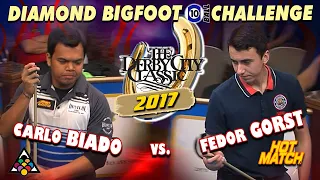 BIGFOOT 10-BALL: Carlo BIADO vs Fedor GORST - 2017 DERBY CITY CLASSIC DIAMOND BIGFOOT DIVISION