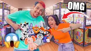 Los 3 Mejores Videos de Lyna y Dani en Maquinas de Gancho !! Conseguimos Todos Los Premios !