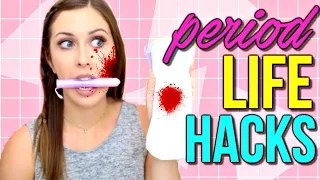 10 Period Life Hacks EVERY Girl Should Know | Courtney Lundquist