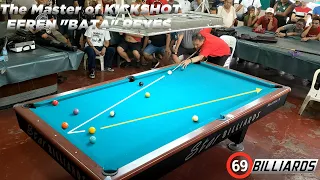 Efren "Bata" Reyes (MASTER OF KICK SHOT)