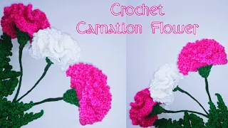 Crochet Flower | Easy Way to Crochet Carnation Flower for Beginners