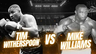 Tim Witherspoon vs Mike Williams - Terrible Tim meets Rocky V's Union Cane