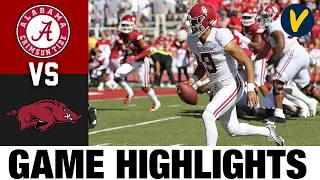 #2 Alabama vs #20 Arkansas | 2022 College Football Highlights