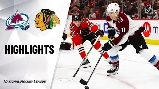 Чикаго - Колорадо / NHL Highlights | Avalanche @ Blackhawks 12/18/19