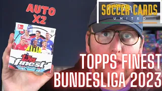 2022-23 Topps Finest Bundesliga Box Opening And Review | Borussia Dortmund Legend Autograph!