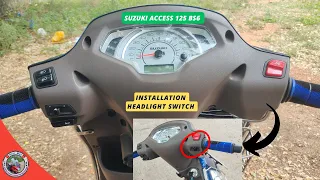 How To Off AHO Headlight Off Suzuki access 125 BS6 | Hari Mec