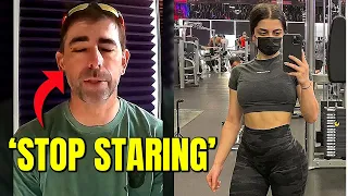 Blind Guy Accused Of Staring At Woman In Gym