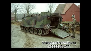 Brigadegefechtsübung "Nesselblatt", 6. Panzergrenadierdivision, Panzerbrigade 18 "Holstein". Teil 1