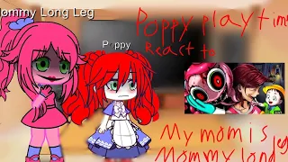 poppy playtime react to my mom is mommy long legs/Gacha vid poppy playtime Gacha nox