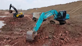 kobelco sk200-10 vs Volvo EC210B Excavator