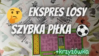 Ekspres Losy Lotto🎲 Szybka piłka⚽💥+Krzyżówka XL🥰