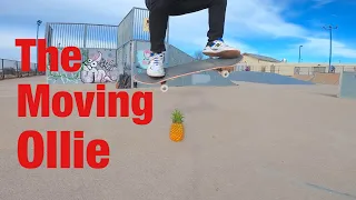 How to Ollie While Moving | Ollie Over An Object | Beginner Skate Tricks