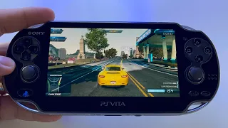NFS Need for Speed - Most Wanted | PS Vita handheld gameplay