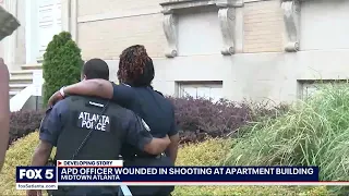 Atlanta officer ambushed, shot in face, police say